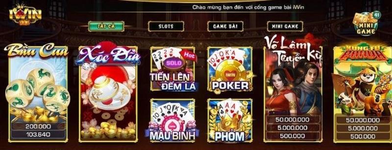 Giới thiệu về game bài IWIN